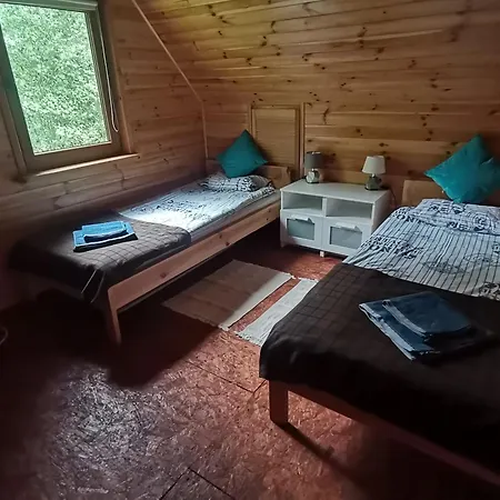 Klimatyczny Domek W Lesie Przy Jeziorze Gietrzwałd Exterior foto