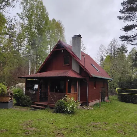 Klimatyczny Domek W Lesie Przy Jeziorze Gietrzwałd Exterior foto